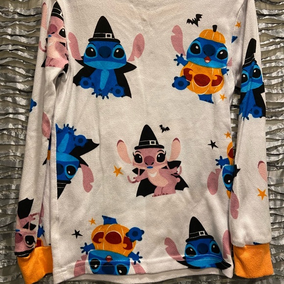 Kids Halloween Stitch Pajama Set with Stitch print Size 8 - Picture 3 of 6